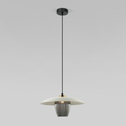 Подвесной светильник Eurosvet Kamari 50259/1 белый/дымчатый