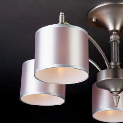 Люстра на штанге Eurosvet ADAGIO 60080/5 сатин-никель