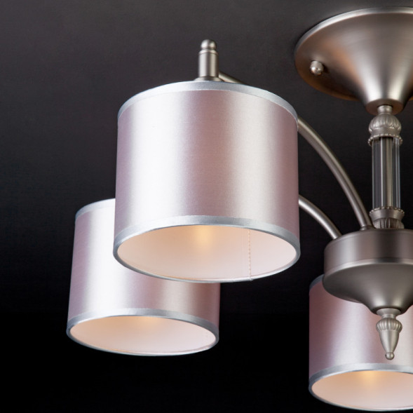 Люстра на штанге Eurosvet ADAGIO 60080/5 сатин-никель