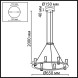 Подвесная люстра 7144/55L Odeon Light defance