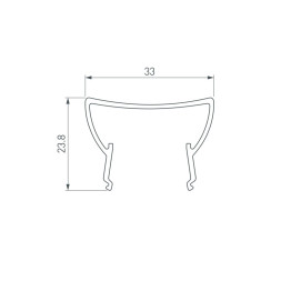 Экран для светодиодной ленты Arlight 018874