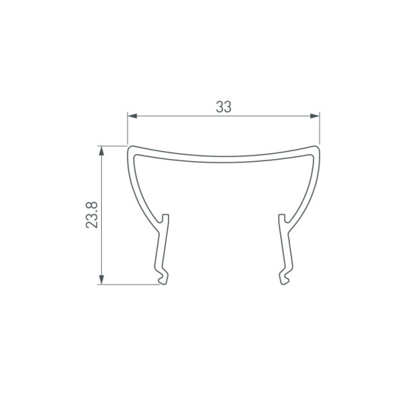 Экран для светодиодной ленты Arlight 018874