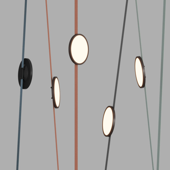 Светодиодный трековый светильник Denkirs BELTY FLOW DK5567-BK