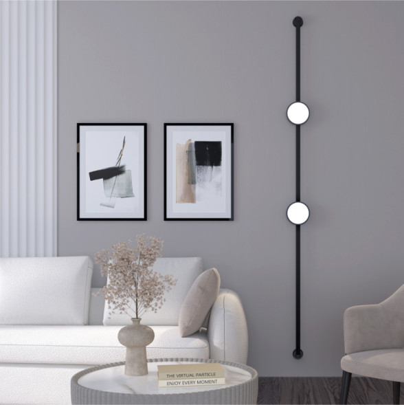 Светодиодный трековый светильник Denkirs BELTY FLOW DK5567-BK