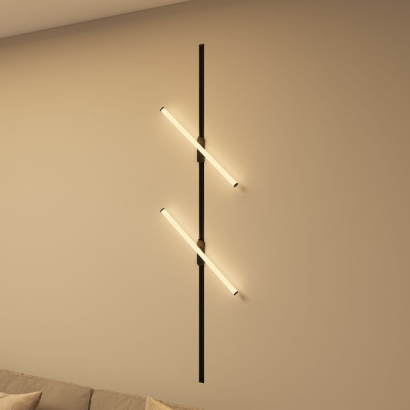 Светодиодный трековый светильник Denkirs Strom DK6638-BK