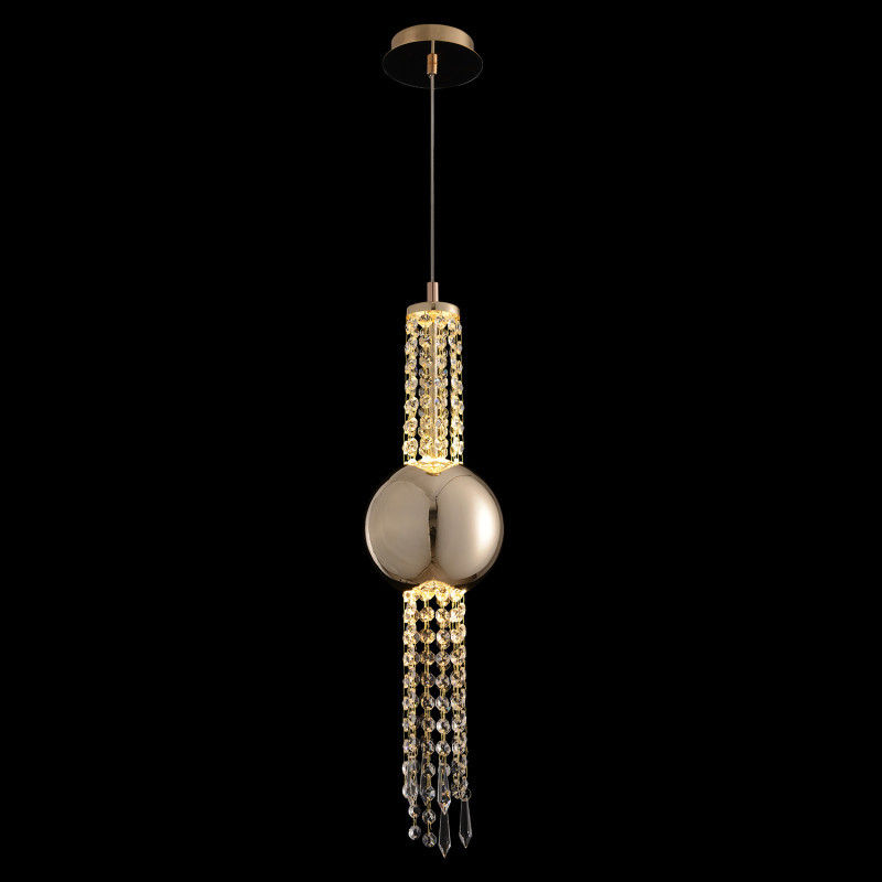 Подвесной светильник Crystal Lux NAVAJO SP3W LED GOLD NAVAJO