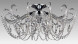 Потолочная люстра Crystal Lux Imperia IMPERIA PL6 CHROME/TRANSPARENTE