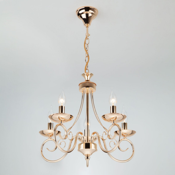 Подвесная люстра Eurosvet PROVENCE 22404/5 золото