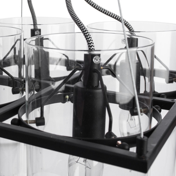 Подвесная люстра ARTE Lamp Piatto A8586SP-4BK