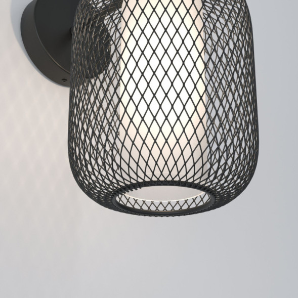 Бра Eurosvet 30191/1 черный Voile