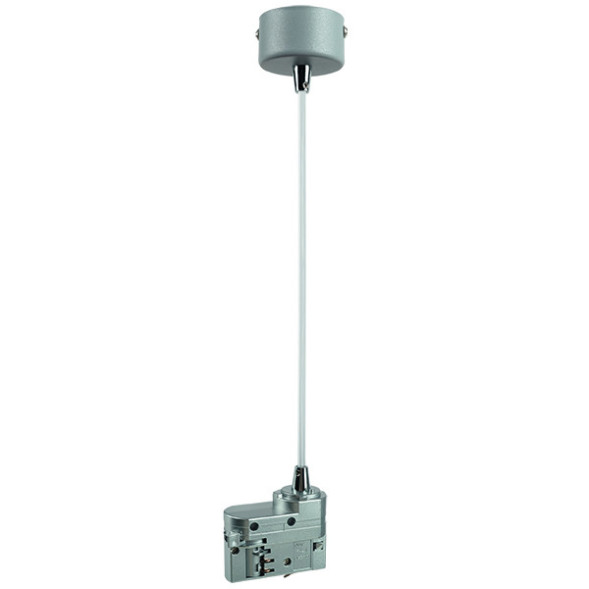 Подвод питания Lightstar Track 3 gray 504299