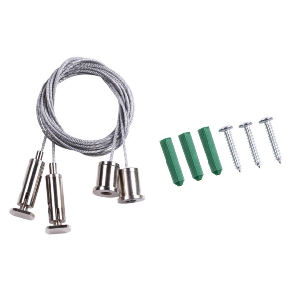 Подвесной комплект для трековых светильников Novotech KIT Track Black 135028