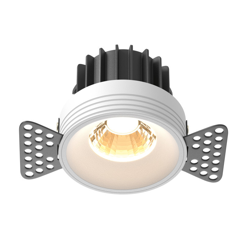 Встраиваемый светильник Maytoni Technical DL058-12W2.7K-TRS-W ROUND