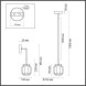 Подвесной светильник Odeon Light JAM 5409/5L