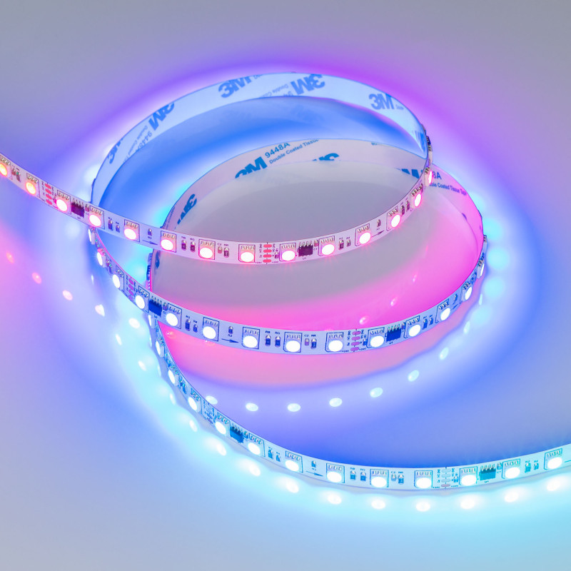 Лента Arlight DMX-B72-10mm 5060 037869 80W 24V 280lm RGB IP20