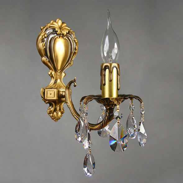 Бра AMBIENTE by BRIZZI Benisa 2226/1 AB Tear Drop
