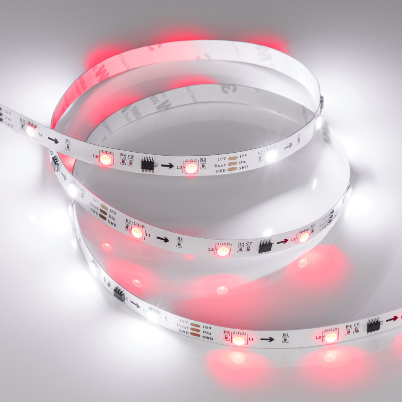 Лента Arlight SPI-B60-10mm 5060 026368(2) 37.5W 12V RGB IP20