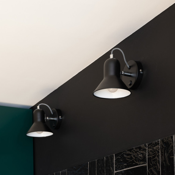 Спот Eurosvet Canotier 20083/1 черный/хром