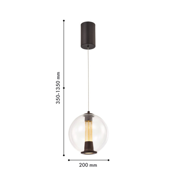 Подвесной светильник Favourite Boble 4550-2P
