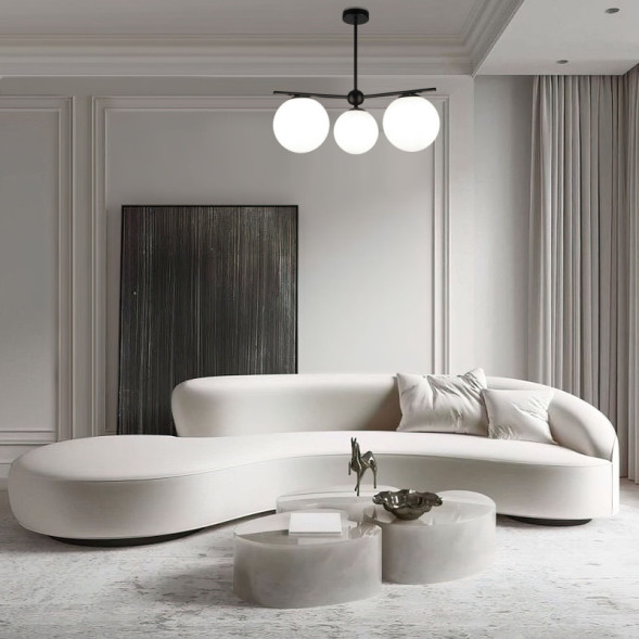 Люстра на штанге Eurosvet MARBELLA 60147/3 черный