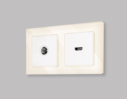 Розетка Ambrella Volt MA134010 ALFA QUANT