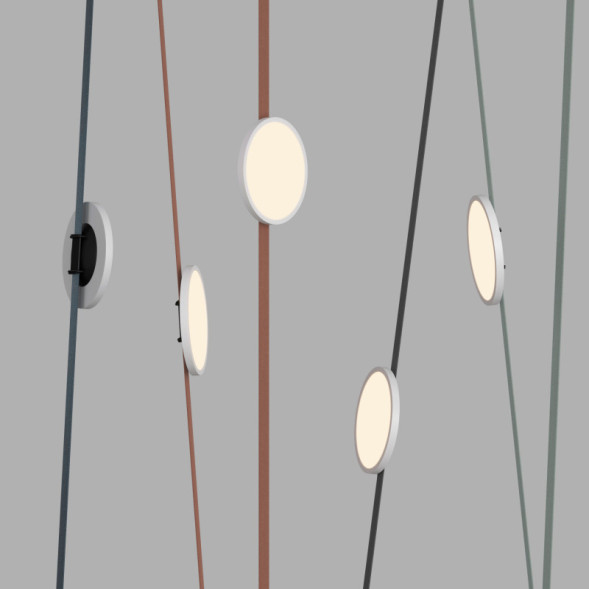 Светодиодный трековый светильник Denkirs BELTY FLOW DK5567-WH+BK