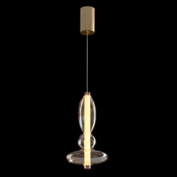 Подвесной светильник Crystal Lux QUASAR SP10W LED AMBER QUASAR