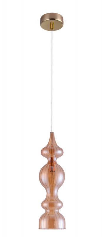 Подвесной светильник Crystal Lux IRIS IRIS SP1 A AMBER