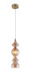 Подвесной светильник Crystal Lux IRIS IRIS SP1 A AMBER