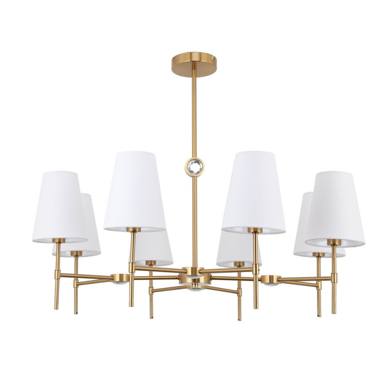 Люстра на штанге ARTE Lamp DANIELLA A4104LM-8PB