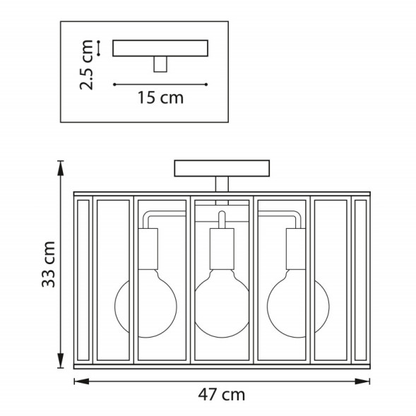 Люстра на штанге Lightstar Genni 798251