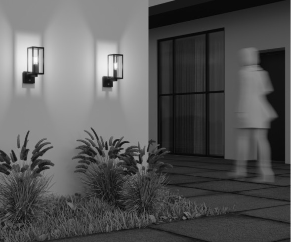 Уличный настенный светильник Maytoni CELL O452WL-01GFSR