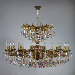 Подвесная люстра AMBIENTE by BRIZZI LEON 2128/16 PB Tear Drop