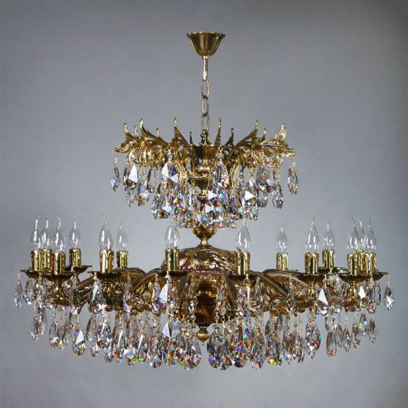 Подвесная люстра AMBIENTE by BRIZZI LEON 2128/16 PB Tear Drop