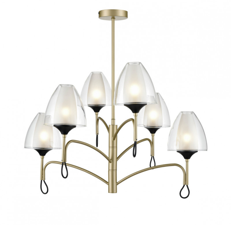 Люстра на штанге Vele Luce Oro VL5654P16