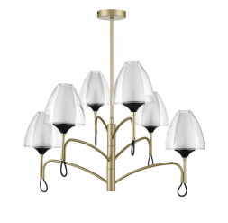 Люстра на штанге Vele Luce Oro VL5654P16