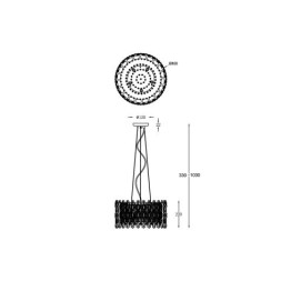 Подвесная люстра Vele Luce Marisa 255 VL3113P05