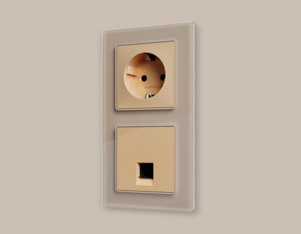 Розетка MA612005 Ambrella Volt MA