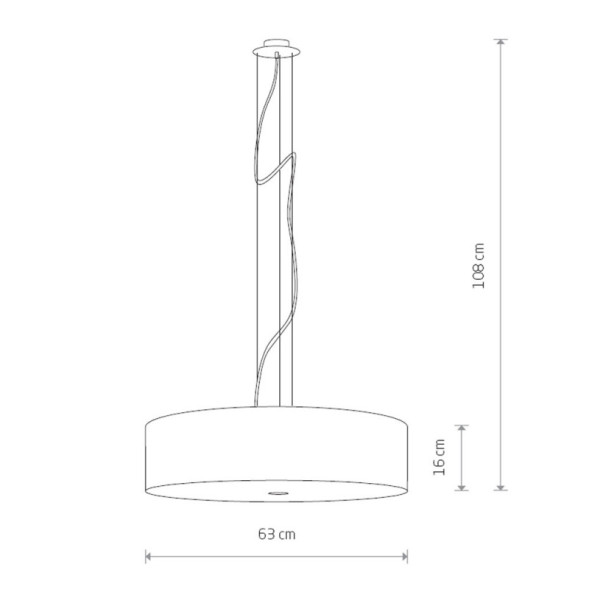 Подвесная люстра Nowodvorski VIVIANE 6772