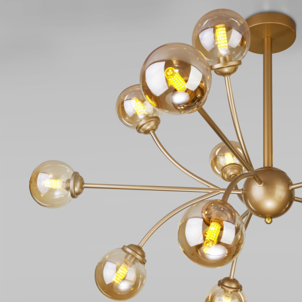 Люстра на штанге Eurosvet Astro 30180 матовое золото