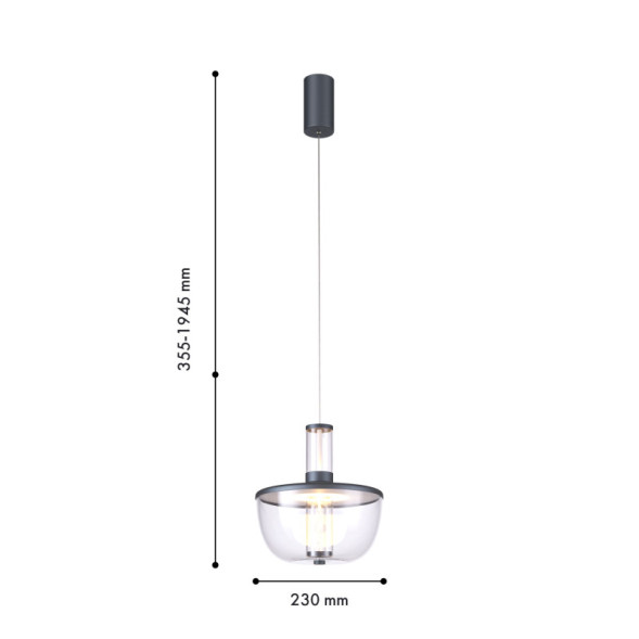 Подвесной светильник Favourite Flaska 4312-1P