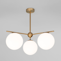 Люстра на штанге Eurosvet MARBELLA 60147/3 латунь