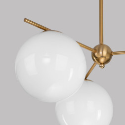 Люстра на штанге Eurosvet MARBELLA 60147/3 латунь