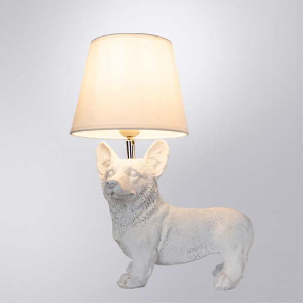Настольная лампа ARTE Lamp SCHEDAR A4008LT-1WH