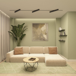 Светодиодный трековый светильник Denkirs Edder DK6644-BK