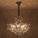 Каскадная люстра Eurosvet CRYSTAL 10080/6 хром/прозрачный хрусталь Strotskis