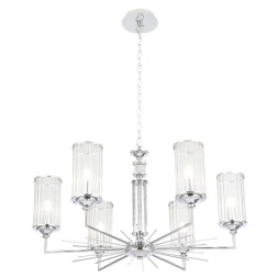 Подвесная люстра Crystal Lux GLORIA SP6 CHROME