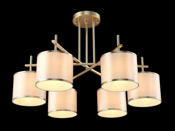 Люстра на штанге Crystal Lux Sergio SERGIO PL6 GOLD