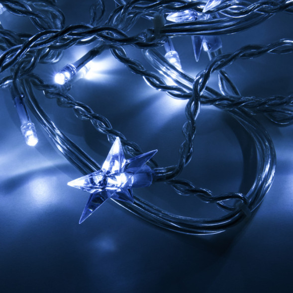 Светодиодная нить Eurosvet 100-002 белый 1,8*0,5м IP20