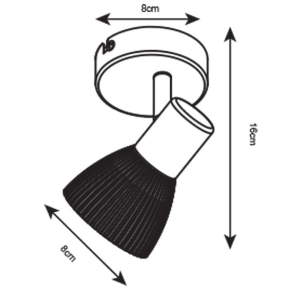 Спот ARTE Lamp PARRY A5062AP-1AB